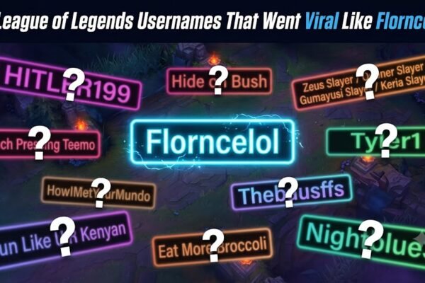 10 League of Legends Usernames That Went Viral Like Florncelol